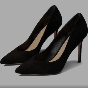 Veronica Beard Lisa Black Pointed Toe Heel Size 8